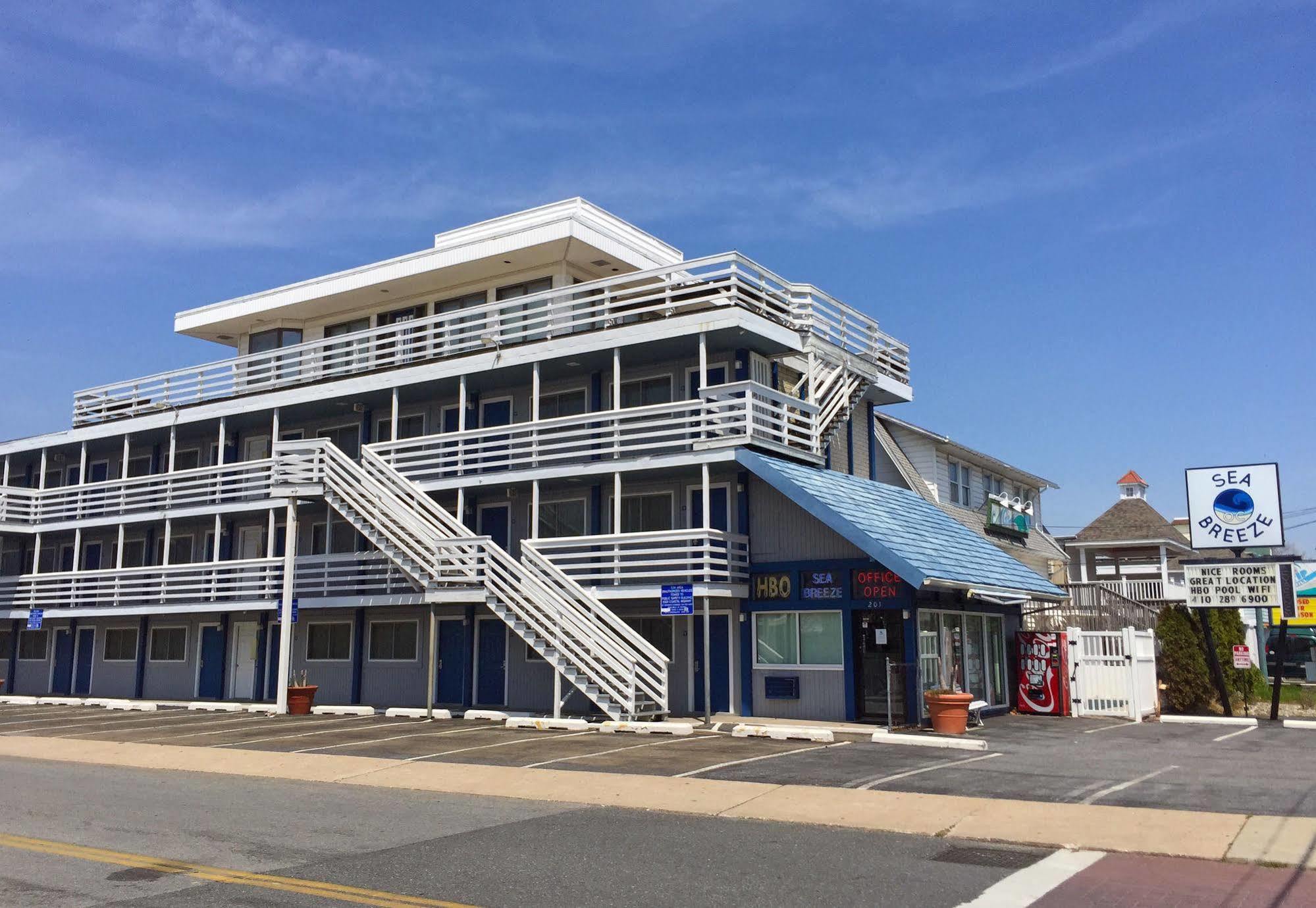 Sea Breeze Ocean City Bagian luar foto